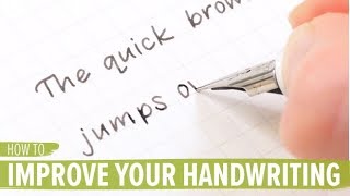 How to Improve Your Handwriting [upl. by Gilemette]