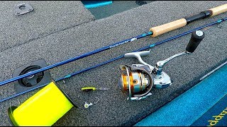 How to set up a reel and Rod for beginners [upl. by Netsyrc]