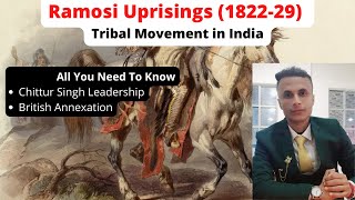 Ramosi Uprisings  Tribal Movement in India  Ramosi Vidroh  Upsc  Sociology  Tribe  NTA net [upl. by Nave]