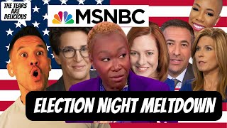 MSNBC Reacts to Election Results Full PlaybyPlay of Every Meltdown [upl. by Aneekat341]