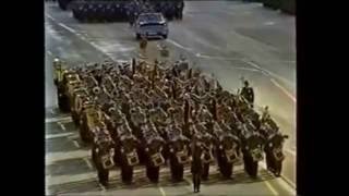 38 Jahre DDR East Germany NVA Parade 1987 [upl. by Elttil]