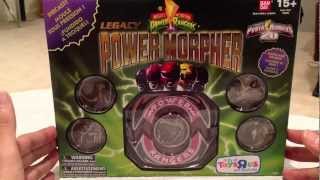 Legacy Power Morpher Review Power Rangers 20 [upl. by Acilejna]