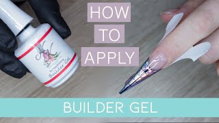 How To Do Builder Gel Nails  Extensions Short Nails and Overlay  Kimberz Kreations [upl. by Haggar]