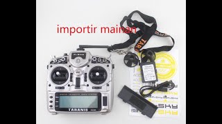 unboxing transmitter taranis X9D plus 2019 [upl. by Nitsirk]