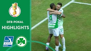 Cloverleaf goes next round  TSV Schott Mainz vs SpVgg Greuther Fürth 02  Highlights  DFBPokal [upl. by Annert]