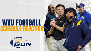 ITG 142  WVU Football Schedule Reaction [upl. by Crawley]