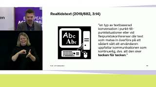 Tillgänglig elektronisk kommunikation 2025  Hans von Axelsson [upl. by Nets]