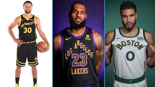 All NEW NBA TEAMS CITY JERSEYS 20232024 WarriorsLakers bucks [upl. by Yeldnarb350]