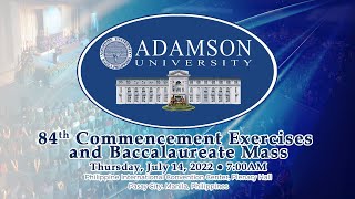 84th Commencement Exercises amp Baccalaureate Mass [upl. by Mihcaoj110]