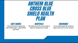 Anthem Blue Cross Blue Shield 2023 [upl. by Gilmore932]