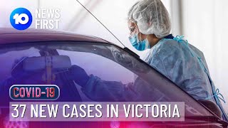 Victoria Records 37 New COVID19 Cases  10 News First [upl. by Vine64]