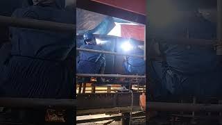 FCAW Welding work [upl. by Medin]