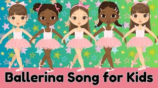 Ballerina Dance Song for Kids – Let’s Twirl and Spin [upl. by Irahs]