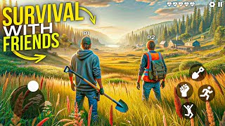 ⛏25 Best Multiplayer Survival Games for ANDROID amp IOS 2024  ONLINE SURVIVAL Games With FRIENDS [upl. by Noyek]