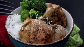 Honey Garlic Chicken Thighs [upl. by Arad801]