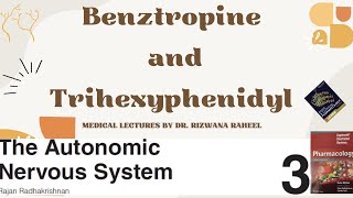 Benztropine and trihexyphenidyl  Cholinergic Antagonists  Pharmacology Lippincott Reviews [upl. by Tonl]