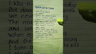 Woman In Love lyrics  Dana Winner song lyrics womaninlove [upl. by Atenaz659]