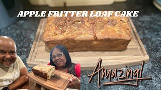 I Made Apple Fritter Loaf Cake [upl. by Fernando]