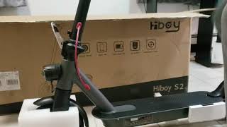 Unboxing the Hiboy S2 Electric Scooter  85quot Solid Tires  Up to 17 Miles amp 186 MPH [upl. by Nesiaj713]