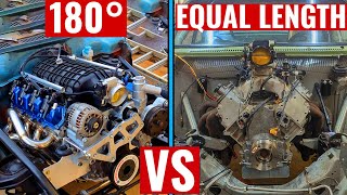 180 Degree Headers VS Equal Length Conventional Headers  On The Dyno [upl. by Paula]