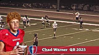 Chad Warner • Quarterback • Cornerstone Christian • co 2025 • 8th grade highlights [upl. by Uke300]