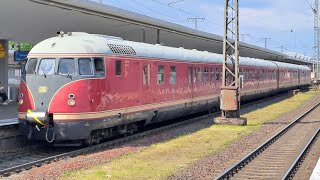 Sonderfahrt des Dieseltriebwagen VT125 quotStuttgarter Rösslequot nach Koblenz 130523 [upl. by Thaxter]