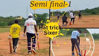 semi final1 142 அடிச்ச அணியை வீழ்த்திய மாவீரன் கிரிக்கெட் Sahara vs maaveeran cricket [upl. by Enwahs]