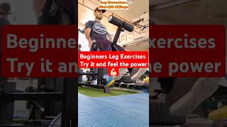 Easy Leg Workout for Beginners – Stronger Legs in No Time gym legs youtubeshorts fitness [upl. by Ainegue]