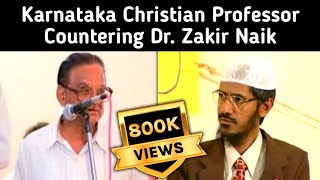 Christian Professor Countering Zakir Naik [upl. by Ajnos]