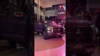 Lanzamiento nueva L200 🚘 mitsubishi chile camioneta [upl. by Anwahsed]