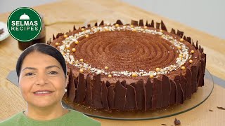 SCHOKO TORTE  Einfache Schoko Sahne Creme  Geburtstagskuchen 🎂 😋 [upl. by Perloff]