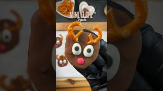 Mini Elche selber machen🦌😍 elche reindeer christmas snack weihnachten sweet chocolate [upl. by Lamb]