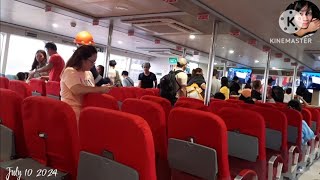 SEACAT FERRY FROM ORMOC TO CEBU  JULY 31 2024 [upl. by Ibrik]