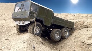 RC Trial amp Trophi  Man Kat1 amp Hummer in Sands [upl. by Ennairac]