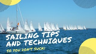 Lightning Sailboat Rigging and Racing Tips [upl. by Ardnaed]