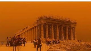 From Paradise to Mars Dust Storm Transforms Greece [upl. by Eemia]