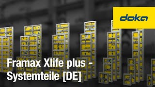 Rahmenschalung Framax Xlife plus  Systemteile DE [upl. by Eusassilem]