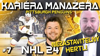 Nezastavitelný Hertl a Šance pro Mladíka 7  NHL 24 CZ Lets Play [upl. by Doralyn441]