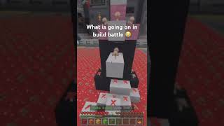 Build Battle on the Hive is Crazy gaming funny videogames minecraft fyp shorts viralvideo [upl. by Ennovyhc]