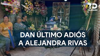 Dan último adiós a Alejandra Rivas y su bebé en Tlajomulco [upl. by Eiramadnil]