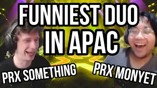 PRX Something amp PRX Monyet the funniest duo in APAC [upl. by Idorb]