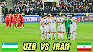 Uzbekistan vs Iran  World cup quallifiers 2026  Footage not shown on television [upl. by Sivaj]