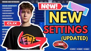 Clixs NEW Fortnite CHAPTER 5 SEASON 3 Settings Easy Wins [upl. by Hennie]