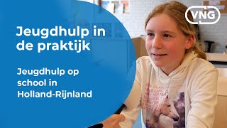 Goede voorbeelden jeugdhulp  Op school in Holland Rijnland [upl. by Enilrek355]