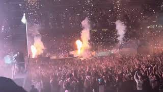 Travis Scott entering and performing “HYAENA” Travis Scott Circus Maximus Tour  Sydney Australia [upl. by Aihsemot]