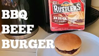 Limited Edition RUSTLERS BBQ BEEF BURGER food review [upl. by Lotsirk627]