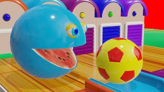 Learn colors with Soccer ball  Football  Sanu Film [upl. by Philo279]