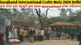 Surajkund International Crafts Mela  ନୁଆ ଜାଗା ନୂଆ ଅନୁଭୁତି ନୁଆ ଲୋକ International ମେଳା  Part 1 [upl. by Tirma200]