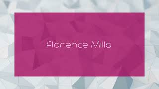 Florence Mills  appearance [upl. by Somisareg]