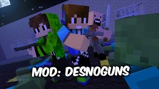 MINECRAFTMODSDESNOGUNS MOD [upl. by Eladnyl]